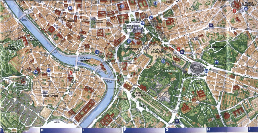 Rome Map